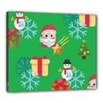 Emoji Christmas Canvas 24  x 20  (Stretched)