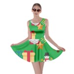 Emoji Christmas Skater Dress