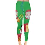 Emoji Christmas Leggings 