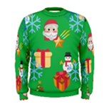 Emoji Christmas Men s Sweatshirt