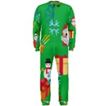 Emoji Christmas OnePiece Jumpsuit (Men)