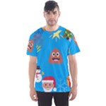 poop Emoji Christmas Men s Sport Mesh Tee