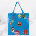 poop Emoji Christmas Grocery Tote Bag