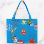 poop Emoji Christmas Mini Tote Bag