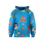 poop Emoji Christmas Kid s Pullover Hoodie