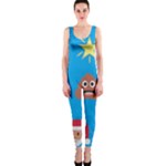 poop Emoji Christmas OnePiece Catsuit