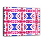 Union Jack Flag Canvas 16  x 12  (Stretched)