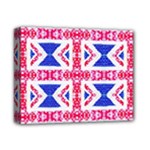 Union Jack Flag Deluxe Canvas 14  x 11  (Stretched)