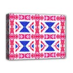 Union Jack Flag Deluxe Canvas 16  x 12  (Stretched) 