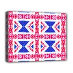 Union Jack Flag Deluxe Canvas 20  x 16  (Stretched)