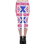 Union Jack Flag Capri Leggings 