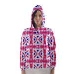 Union Jack Flag Hooded Wind Breaker (Women)	