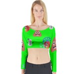 Long Sleeve Crop Top (Tight Fit)