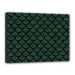 Mermaid Scales Canvas 16  x 12  (Stretched)