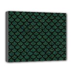 Mermaid Scales Deluxe Canvas 20  x 16  (Stretched)