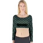 Long Sleeve Crop Top (Tight Fit)