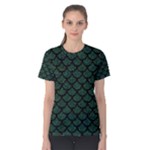 Mermaid Scales Women s Cotton Tee