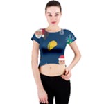 Crew Neck Crop Top