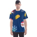 taco Emoji Christmas Men s Sport Mesh Tee