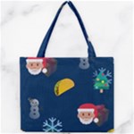 taco Emoji Christmas Mini Tote Bag