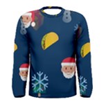 taco Emoji Christmas Men s Long Sleeve T-shirt