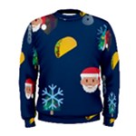 taco Emoji Christmas Men s Sweatshirt