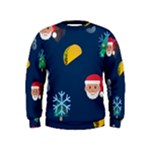 taco Emoji Christmas Kid s Sweatshirt