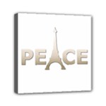 pray for Paris Peace Mini Canvas 6  x 6  (Stretched)