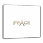 pray for Paris Peace Canvas 24  x 20  (Stretched)