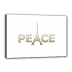 pray for Paris Peace Canvas 18  x 12  (Stretched)