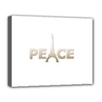 pray for Paris Peace Deluxe Canvas 20  x 16  (Stretched)