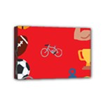 sports Emoji Mini Canvas 6  x 4  (Stretched)