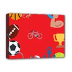 sports Emoji Deluxe Canvas 16  x 12  (Stretched) 