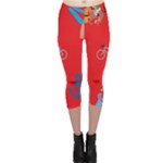 sports Emoji Capri Leggings 