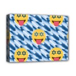 chanukkah hanukkah Emoji Deluxe Canvas 16  x 12  (Stretched) 