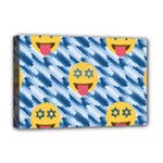 chanukkah hanukkah Emoji Deluxe Canvas 18  x 12  (Stretched)