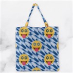 chanukkah hanukkah Emoji Grocery Tote Bag