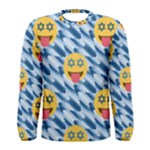 chanukkah hanukkah Emoji Men s Long Sleeve T-shirt