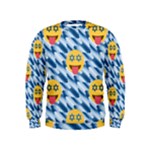 chanukkah hanukkah Emoji Kid s Sweatshirt