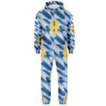 chanukkah hanukkah Emoji Hooded Jumpsuit (Men)