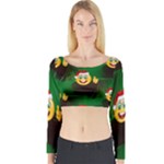 Long Sleeve Crop Top (Tight Fit)