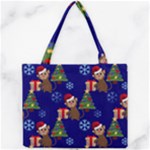 Christmas Monkey emoji Mini Tote Bag