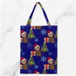 Christmas Monkey emoji Classic Tote Bag