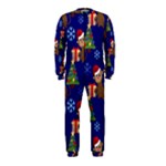 Christmas Monkey emoji OnePiece Jumpsuit (Kids)