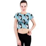 Crew Neck Crop Top