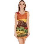 hipster Burger Bodycon Dress