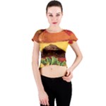 Crew Neck Crop Top