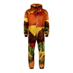 hipster Burger Hooded Jumpsuit (Kids)