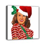 Xmas Norma Jean Mini Canvas 6  x 6  (Stretched)