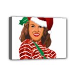 Xmas Norma Jean Mini Canvas 7  x 5  (Stretched)